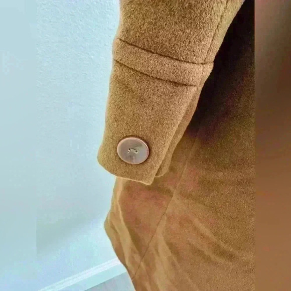 Larry Levine Lambswool Women’s Long Coat Size 12 - Picture 11 of 16